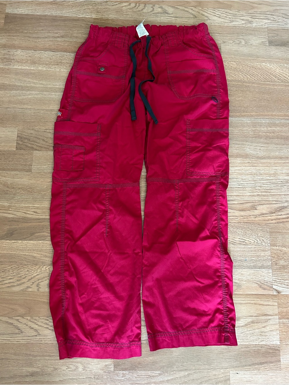 Dickies Utility Pants Workwear Red Size Medium